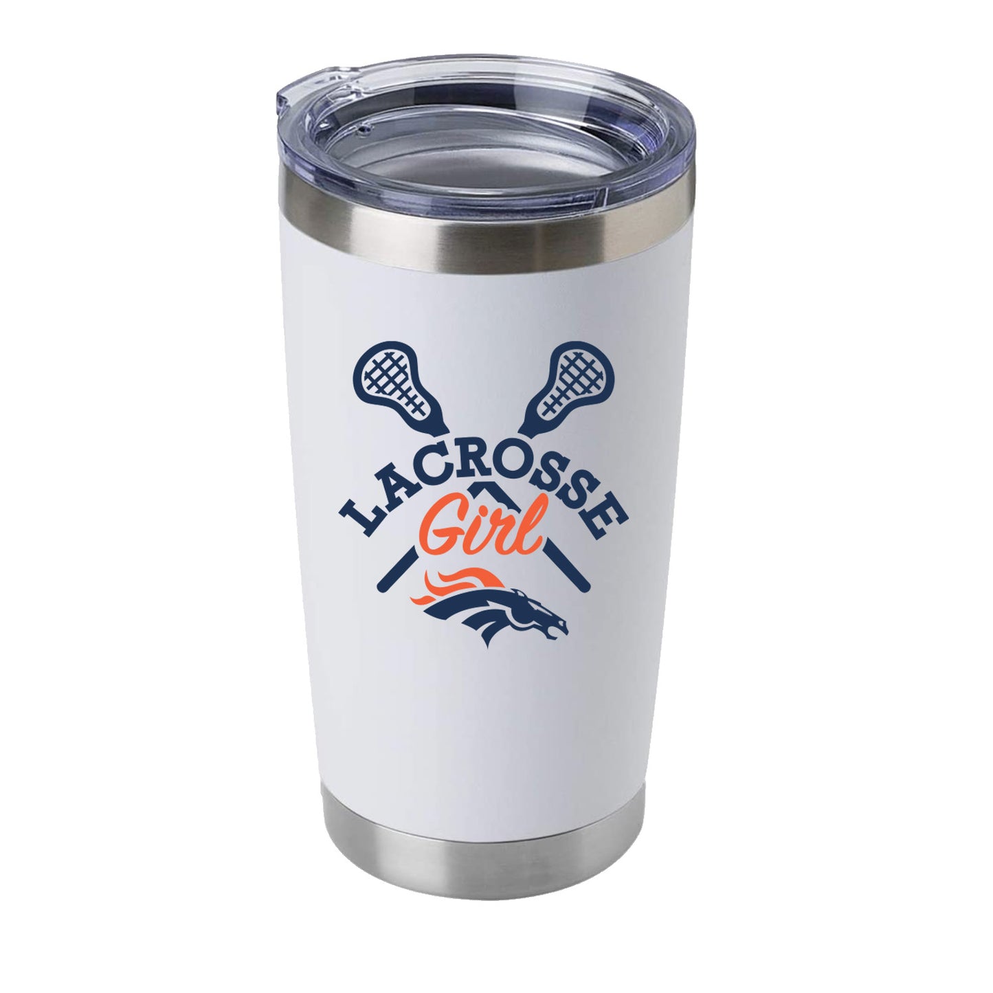 East Lacrosse Girl Travel Mug