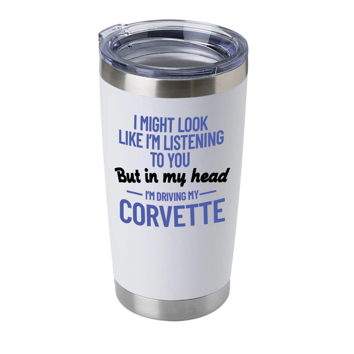 In-My-Head Corvette Travel Mug